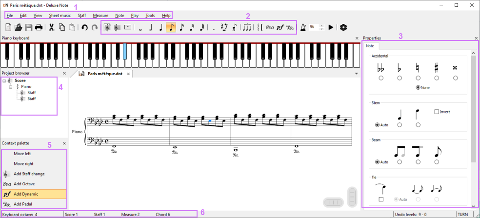 playscore-2-header - Scoring Notes